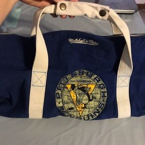 Mitchell and Ness Pittsburgh Penguins Duffle Bag